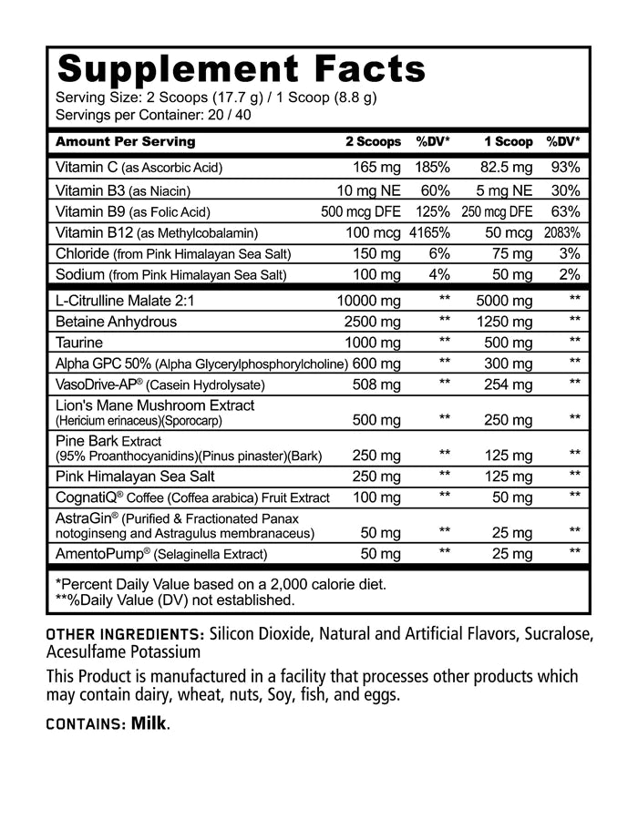 PANDA SUPPLEMENTS PUMP RAINBOW DRAGONFRUIT